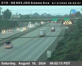 SB 805 at Madison Ave (Off Ramp)