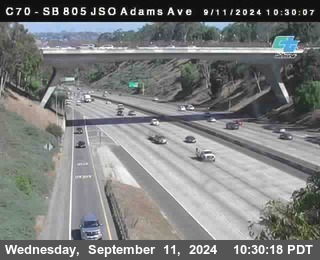 SB 805 at Madison Ave (Off Ramp)