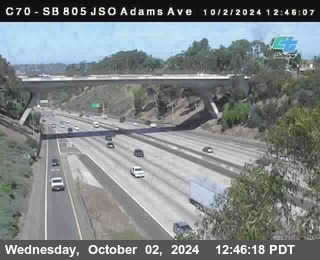 SB 805 at Madison Ave (Off Ramp)