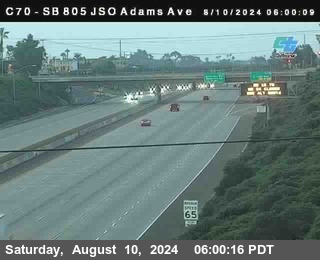 SB 805 at Madison Ave (Off Ramp)