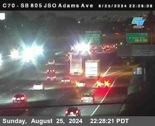 SB 805 at Madison Ave (Off Ramp)