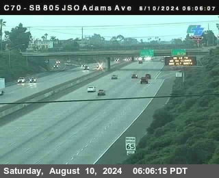 SB 805 at Madison Ave (Off Ramp)