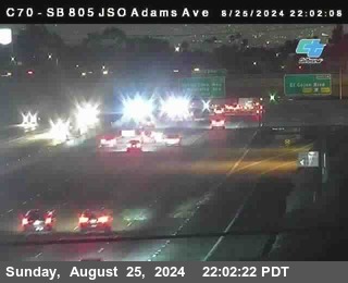 SB 805 at Madison Ave (Off Ramp)