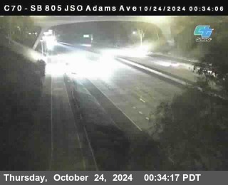 SB 805 at Madison Ave (Off Ramp)