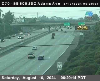 SB 805 at Madison Ave (Off Ramp)