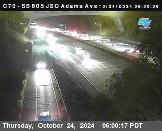 SB 805 at Madison Ave (Off Ramp)