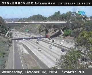 SB 805 at Madison Ave (Off Ramp)