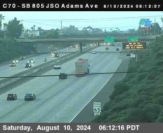 SB 805 at Madison Ave (Off Ramp)