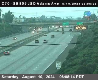 SB 805 at Madison Ave (Off Ramp)