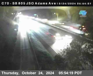 SB 805 at Madison Ave (Off Ramp)