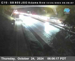 SB 805 at Madison Ave (Off Ramp)