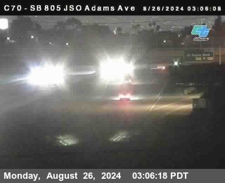 SB 805 at Madison Ave (Off Ramp)