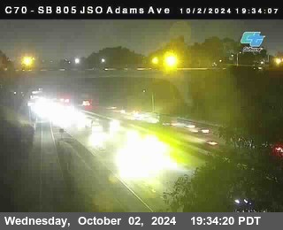 SB 805 at Madison Ave (Off Ramp)