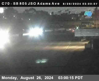 SB 805 at Madison Ave (Off Ramp)