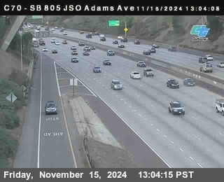 SB 805 at Madison Ave (Off Ramp)