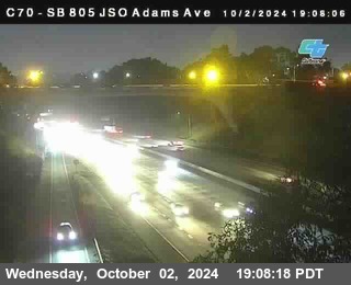 SB 805 at Madison Ave (Off Ramp)