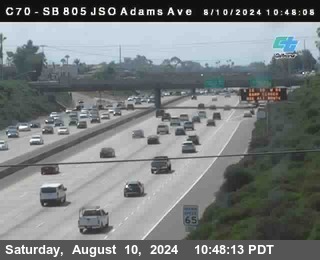 SB 805 at Madison Ave (Off Ramp)