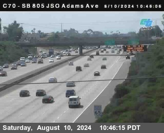 SB 805 at Madison Ave (Off Ramp)