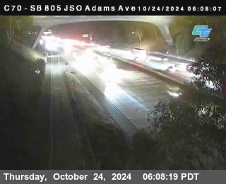 SB 805 at Madison Ave (Off Ramp)