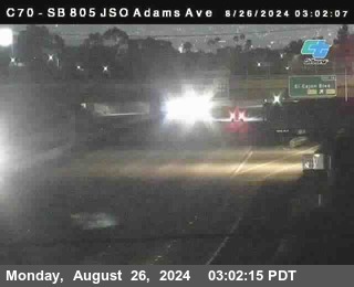 SB 805 at Madison Ave (Off Ramp)