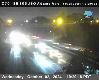 SB 805 at Madison Ave (Off Ramp)