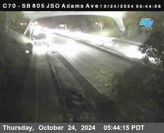 SB 805 at Madison Ave (Off Ramp)