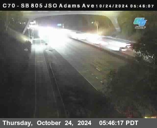 SB 805 at Madison Ave (Off Ramp)