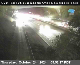 SB 805 at Madison Ave (Off Ramp)