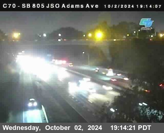 SB 805 at Madison Ave (Off Ramp)