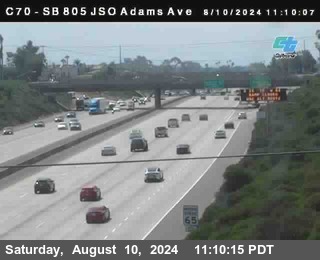 SB 805 at Madison Ave (Off Ramp)