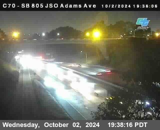 SB 805 at Madison Ave (Off Ramp)