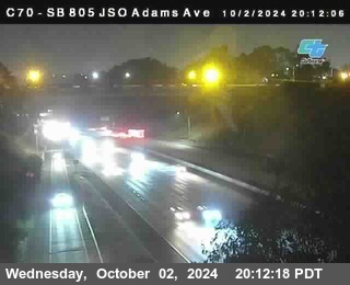 SB 805 at Madison Ave (Off Ramp)