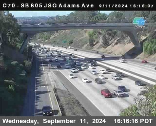 SB 805 at Madison Ave (Off Ramp)