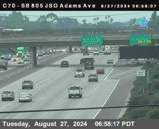 SB 805 at Madison Ave (Off Ramp)