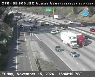 SB 805 at Madison Ave (Off Ramp)