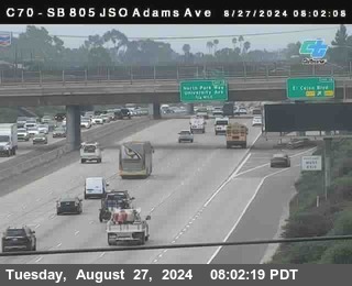 SB 805 at Madison Ave (Off Ramp)