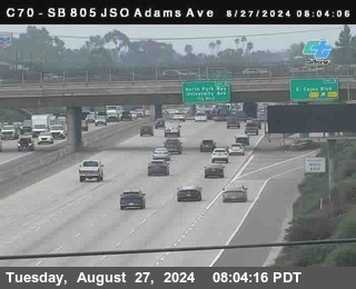 SB 805 at Madison Ave (Off Ramp)