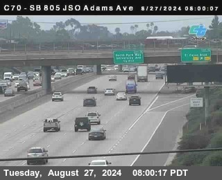 SB 805 at Madison Ave (Off Ramp)