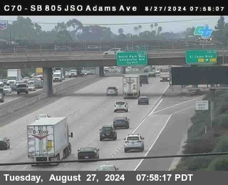 SB 805 at Madison Ave (Off Ramp)