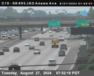 SB 805 at Madison Ave (Off Ramp)