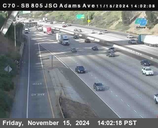 SB 805 at Madison Ave (Off Ramp)