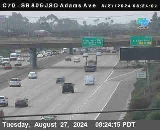 SB 805 at Madison Ave (Off Ramp)