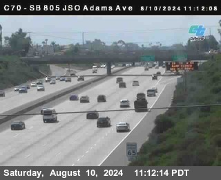 SB 805 at Madison Ave (Off Ramp)