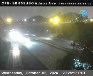 SB 805 at Madison Ave (Off Ramp)