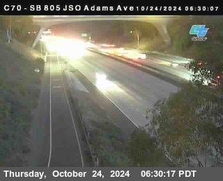 SB 805 at Madison Ave (Off Ramp)