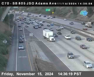 SB 805 at Madison Ave (Off Ramp)