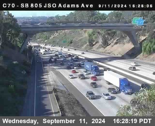 SB 805 at Madison Ave (Off Ramp)