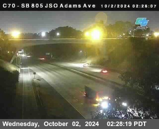 SB 805 at Madison Ave (Off Ramp)