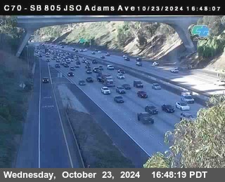 SB 805 at Madison Ave (Off Ramp)