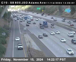 SB 805 at Madison Ave (Off Ramp)